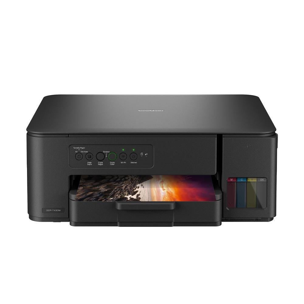 Multifuncional Brother DCP-T430W (Tinta Color, 27 ppm, 1200dpi, Wi-Fi/USB)