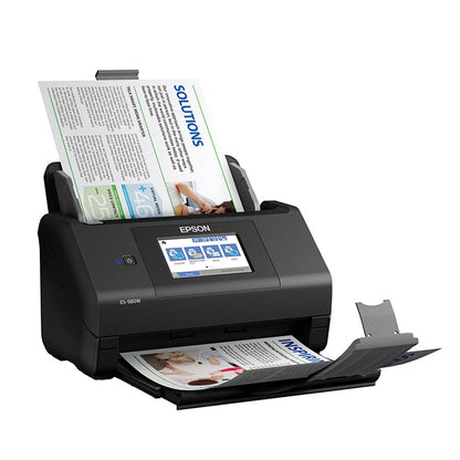 Escáner de Escritorio Epson WorkFore ES-580W Vertical 600dpi 35ppm USB3.0 Dúplex