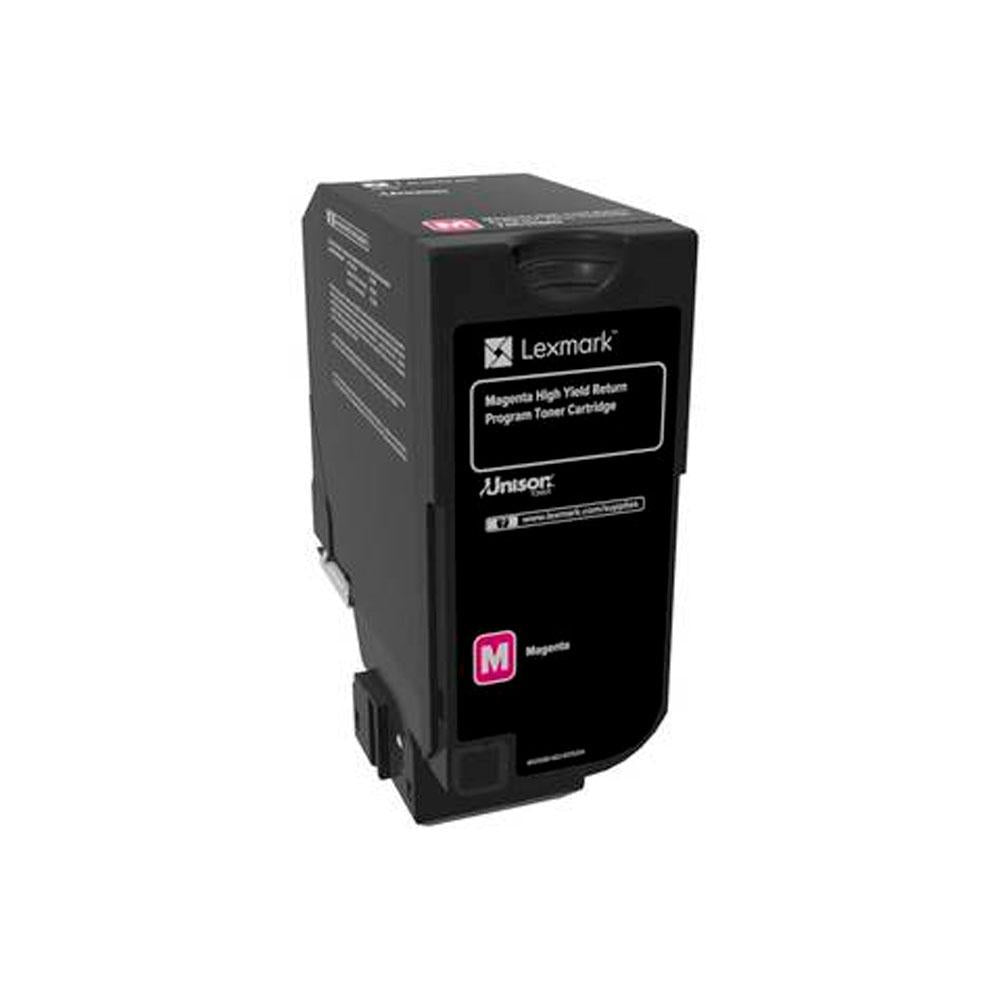 Cartucho de tóner magenta del programa de devolución para 12 mil páginas para Lexmark CS/CX725
