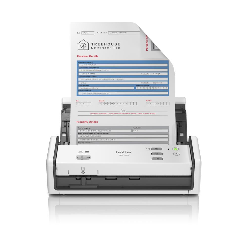 ESCANER DE ESCRITORIO ADS-1300 USB 25PPM DUPLEX