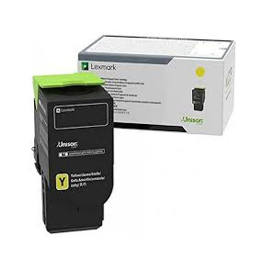 Cartucho Tóner Original Lexmark 75M4HY0 Amarillo Alto Rendimiento 8.800 Páginas